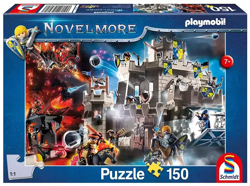 Puzzle 150 playmobil novelmore 112306