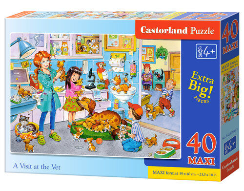 Puzzle Max A Visit at the Vet 40