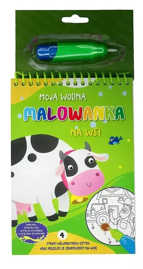 Moja wodna malowanka. Na wsi