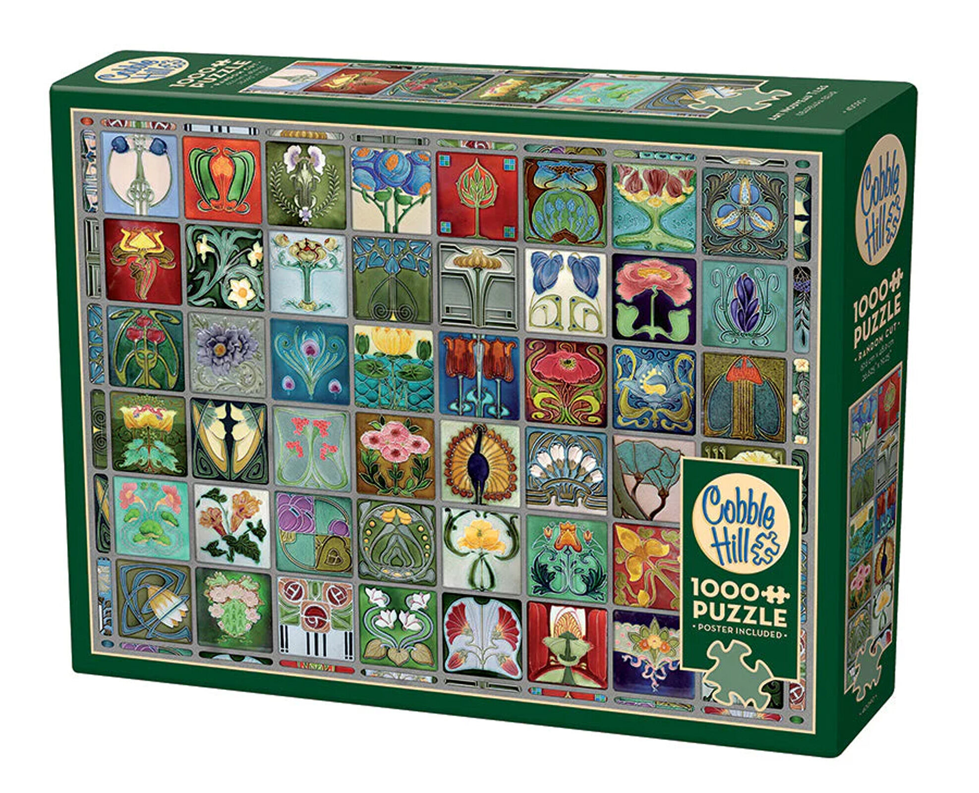 Puzzle 1000 Płytki w stylu secesyjnym 113598