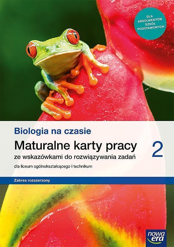 Nowe biologia na czasie era karty pracy maturalne 2 liceum i technikum zakres rozszerzony 64965