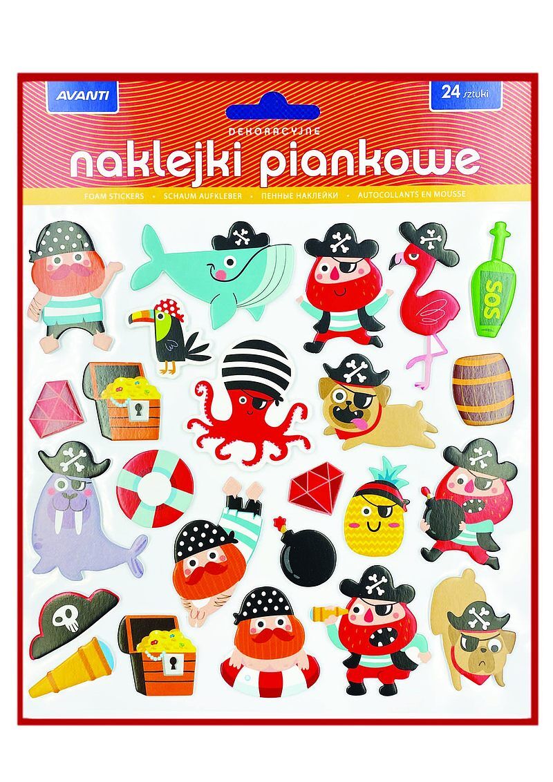 Naklejki piankowe całoroczne v1