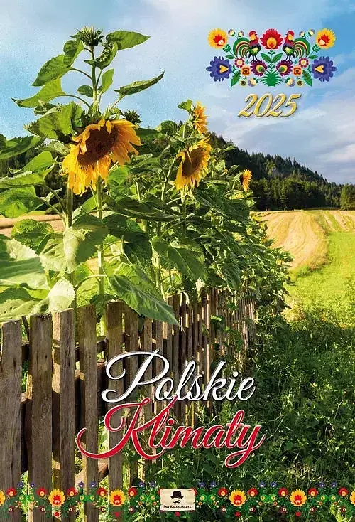 Kalendarz 2025 ścienny A3 V.4 Polskie klimaty