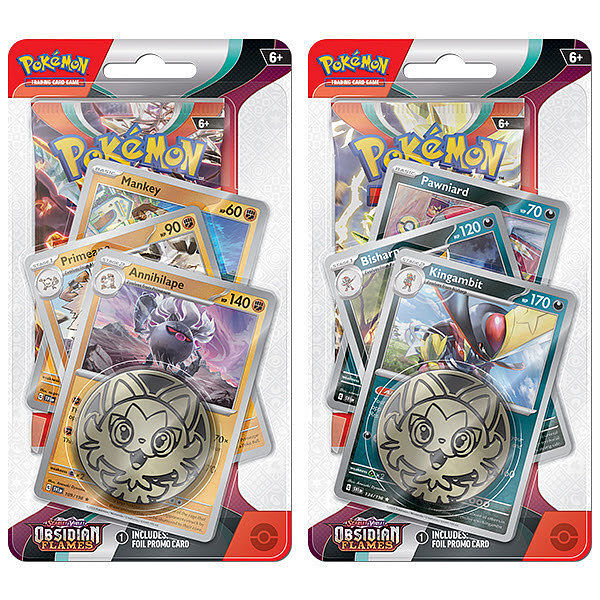 Pokémon tcg: scarlet & violet - obsidian flames - premium checklane 1szt. Mix
