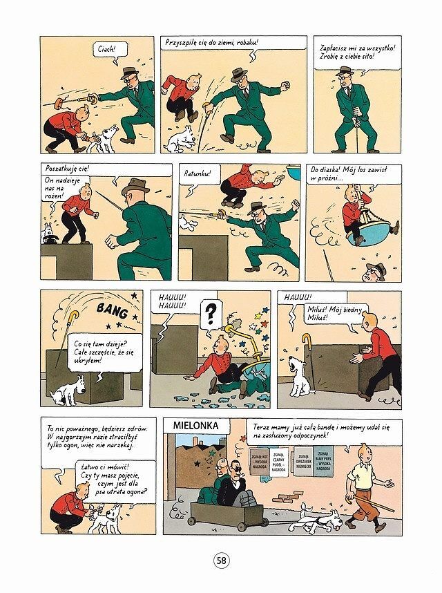 Przygody TinTina - Tintin w Ameryce, Cygara faraona, Błękitny lotos