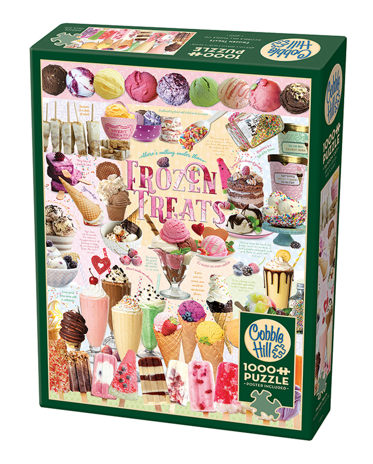 Puzzle 1000 Zimne słodkości 112244