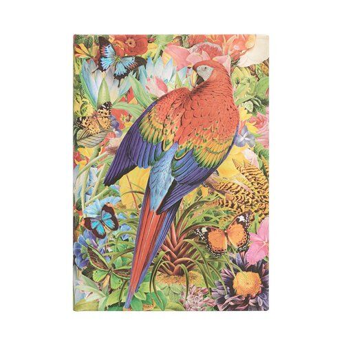 Notes Paperblanks Tropical Garden Midi linia