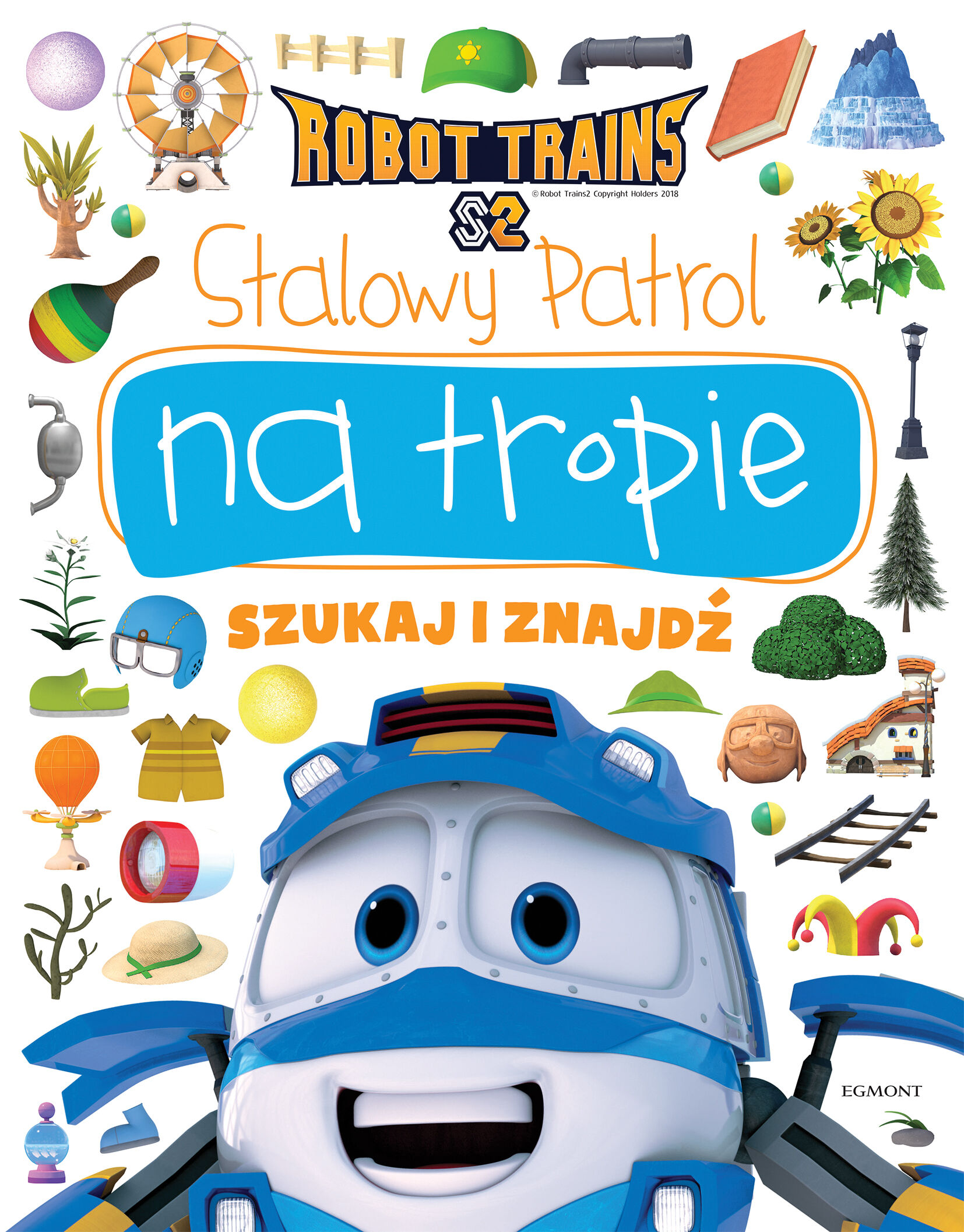 Stalowy Patrol na tropie. Robot Trains. Szukaj i znajdź