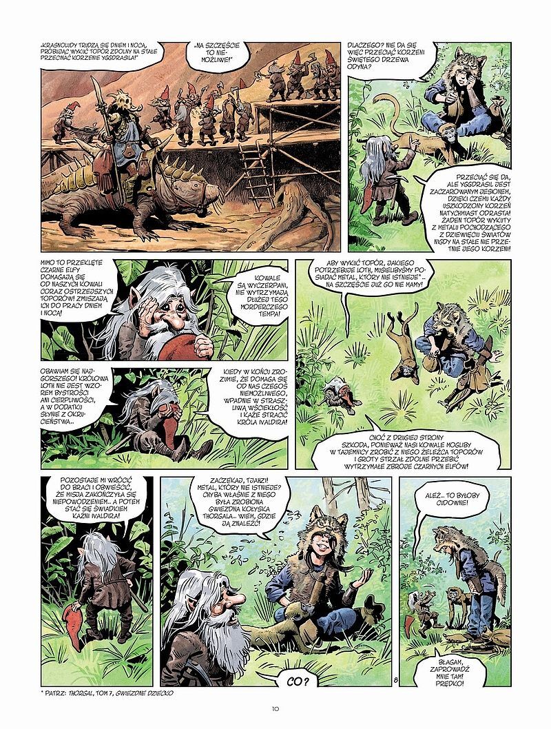Thorgal - Louve - 06 - Królowa czarnych elfów (twarda oprawa)
