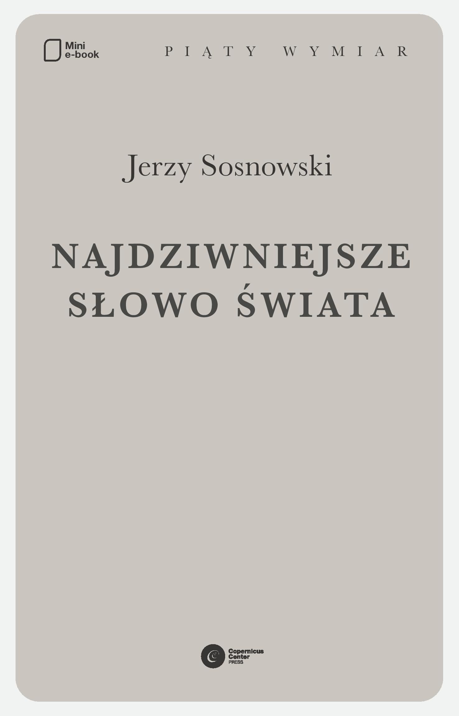 Najdziwniejsze słowo świata (e-book)