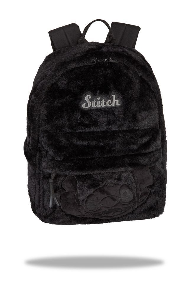 Plecak młodzieżowy Disney Fluffy Stitch black