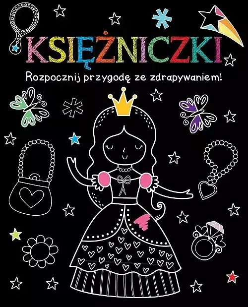 Rozpocznij przygodę ze zdrapywaniem! Księżniczki