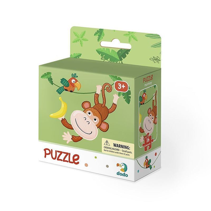 Puzzle 16 małpka dop300164