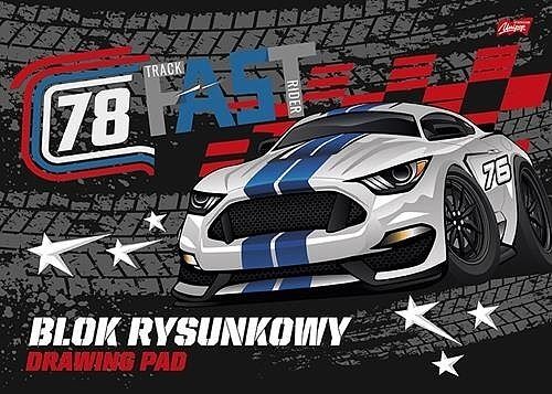 Blok rysunkowy a3 20k białe kartki unipap pakiet 10 sztuk