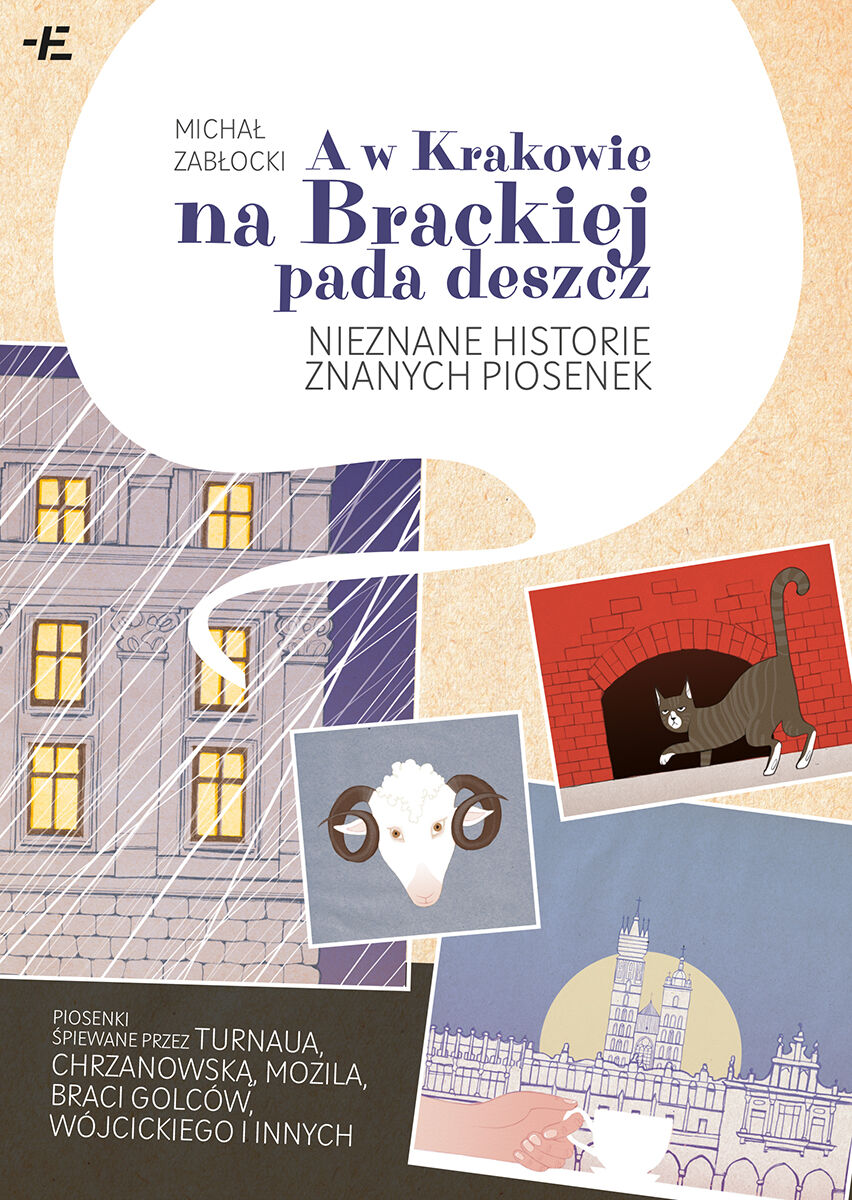 A w Krakowie na Brackiej pada deszcz.