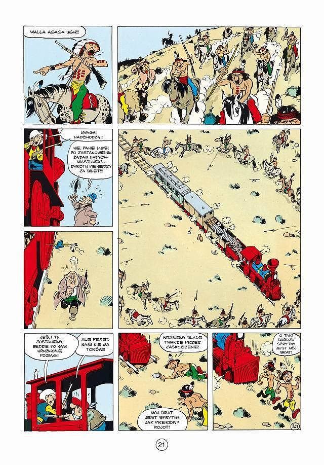 Lucky Luke - Szyny na prerii, Lucky Luke kontra Joss Jamonn, Kuzyni Daltonów