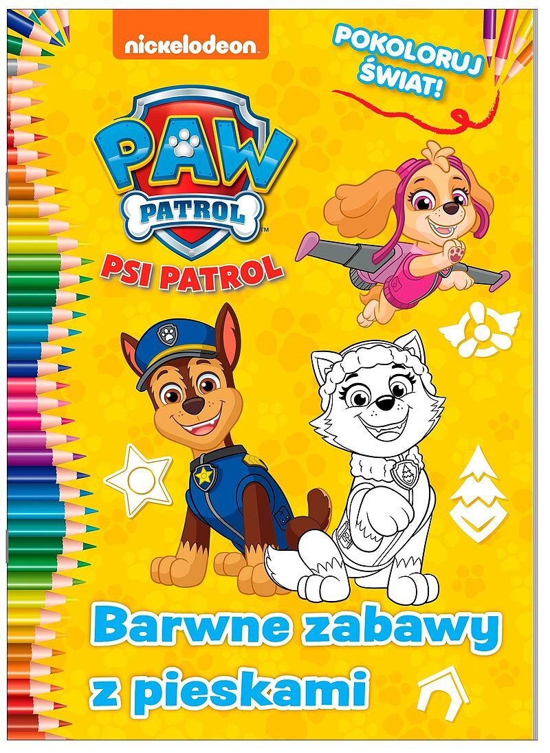 Psi Patrol. Pokoloruj świat cz. 4