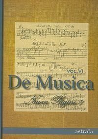 De musica Nuove Pagine 1. Volume VI