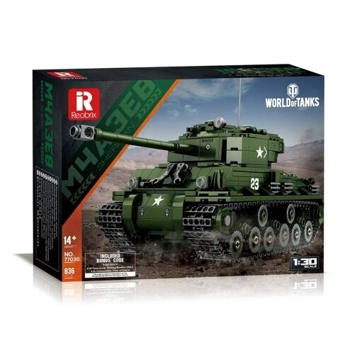 Klocki konstrukcyjne - Sherman, 836 el. (77030)