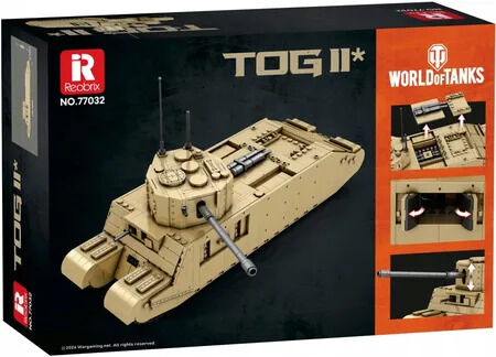 Reobrix, Klocki TOG II World of Tanks - Official License, 1427 el.