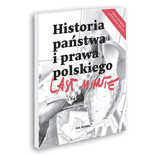 Last Minute Historia Państwa i Prawa