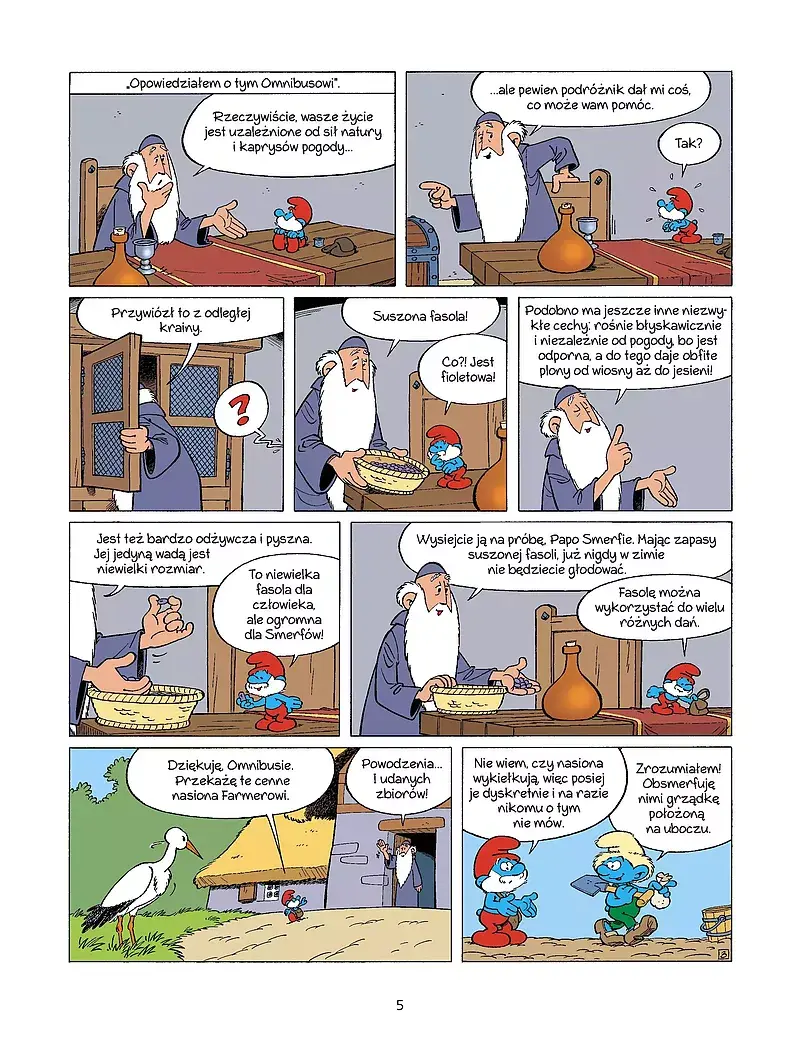 Smerfy - 35 - Smerfy i fioletowa fasola
