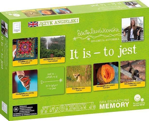 Gra memory językowe it is to jest kolekcja Beaty Pawlikowskiej