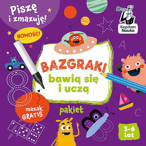 Bazgraki bawią się i uczą PAKIET