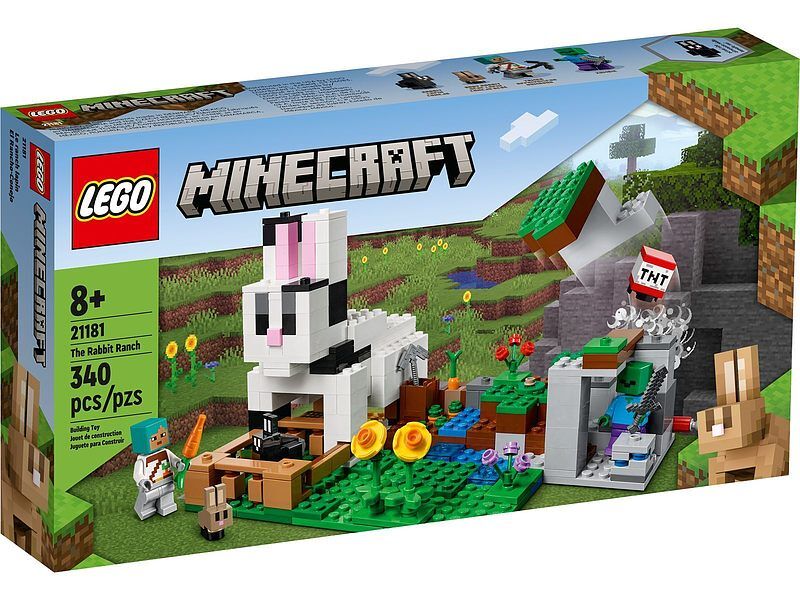 Lego minecraft królicza farma 21181