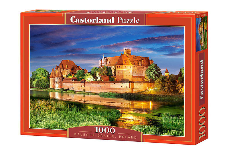 Puzzle 1000 zamek w malborku polska c-103010-2