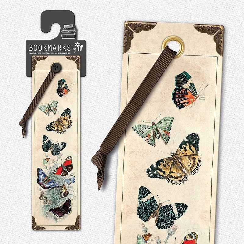 Zakładka vintage motyle 15805 if