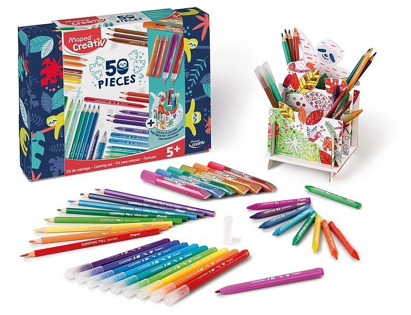 Zestaw artystyczny do malowania 50 elementów creativ