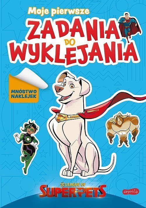 DC Liga Super-Pets. Moje pierwsze zadania do wyklejania