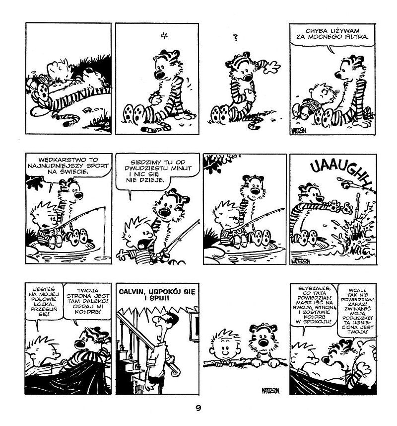 Calvin i Hobbes - 02 - Coś się ślini pod łóżkiem (wyd. II)