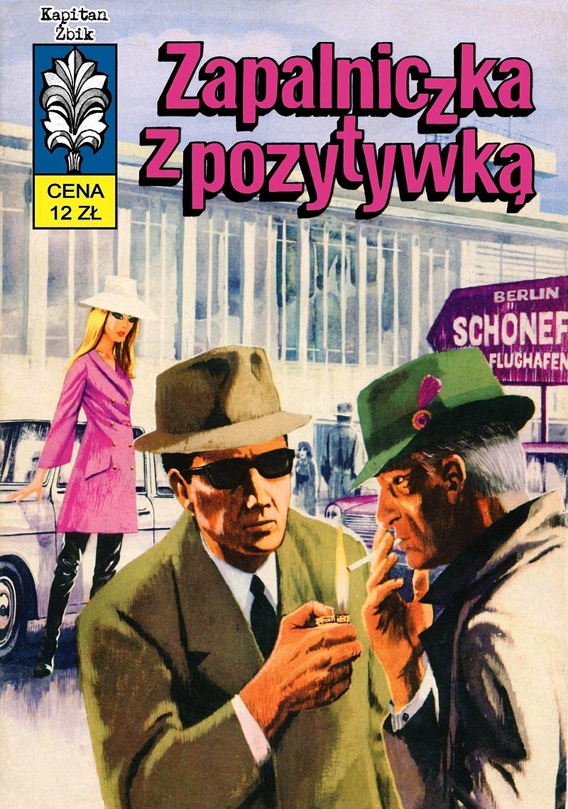 Kapitan Żbik - 10 - Zapalniczka z pozytywką (okładka B)
