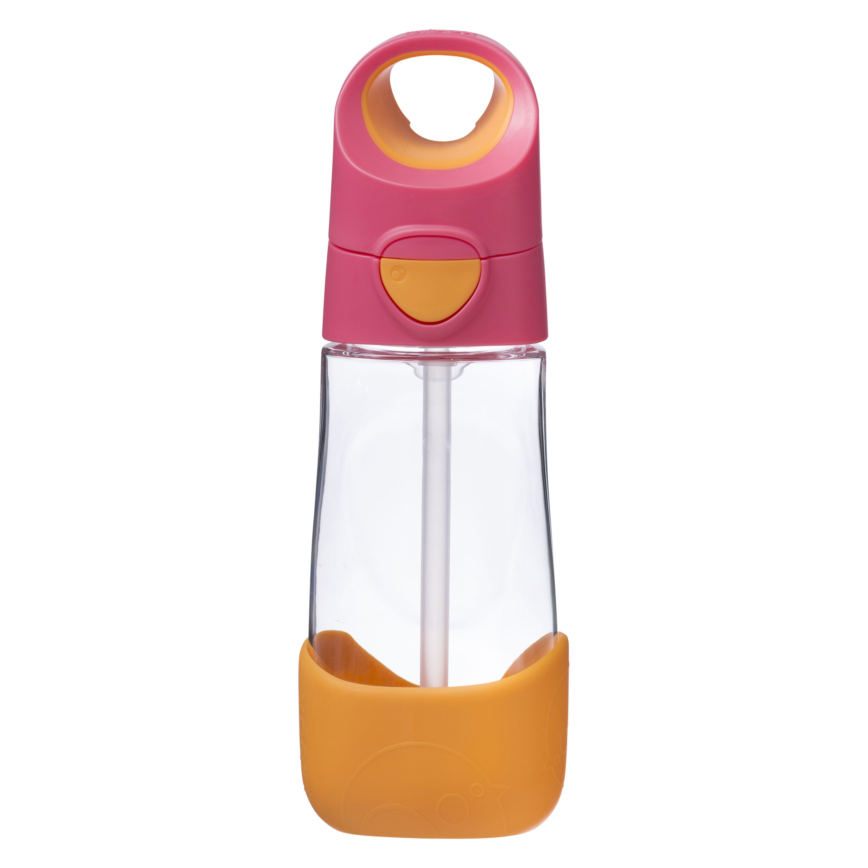 Butelka tritanowa ze słomką 450ml Strawberry Shake