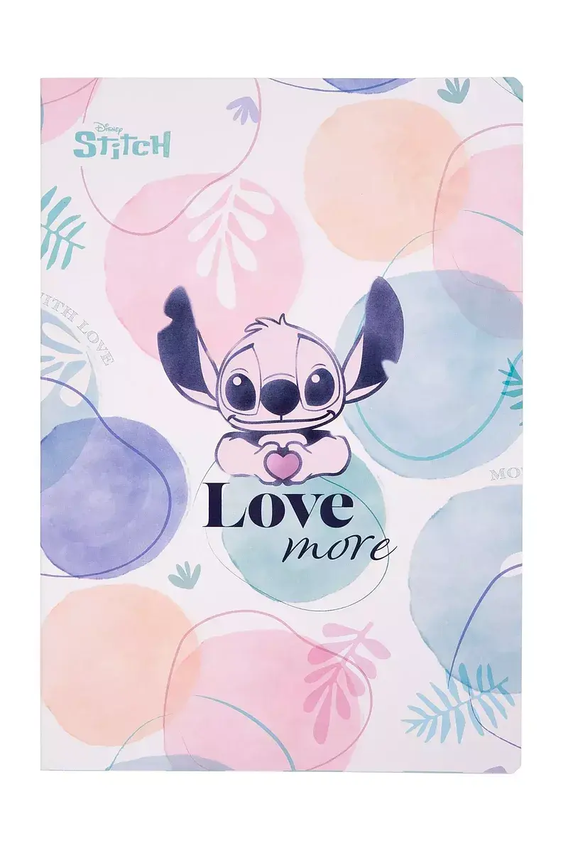Paczka zeszyt a4 60 k. Kratka disney fashion wzór 1 stitch 6 szt