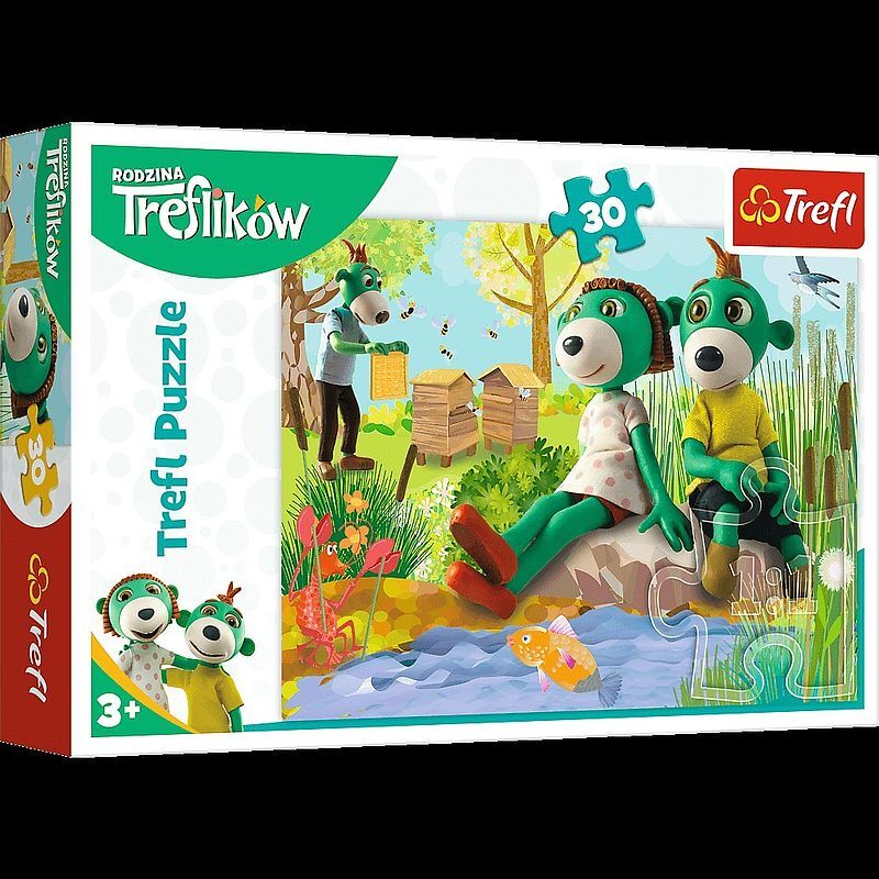 Puzzle 30 trefliki nad stawem