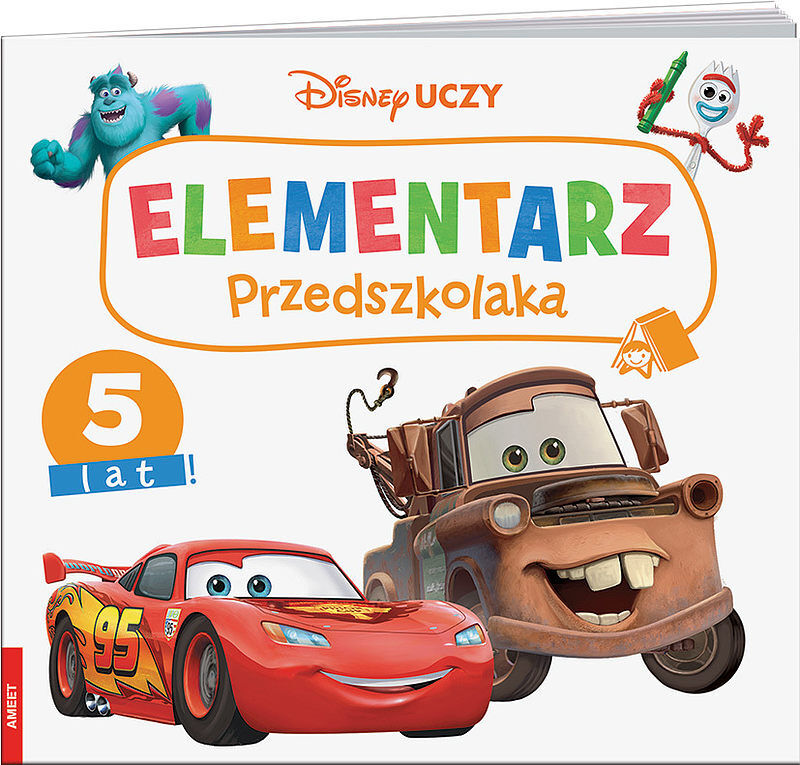 Disney uczy mix. Elementarz przedszkolaka 5 lat uep-9306