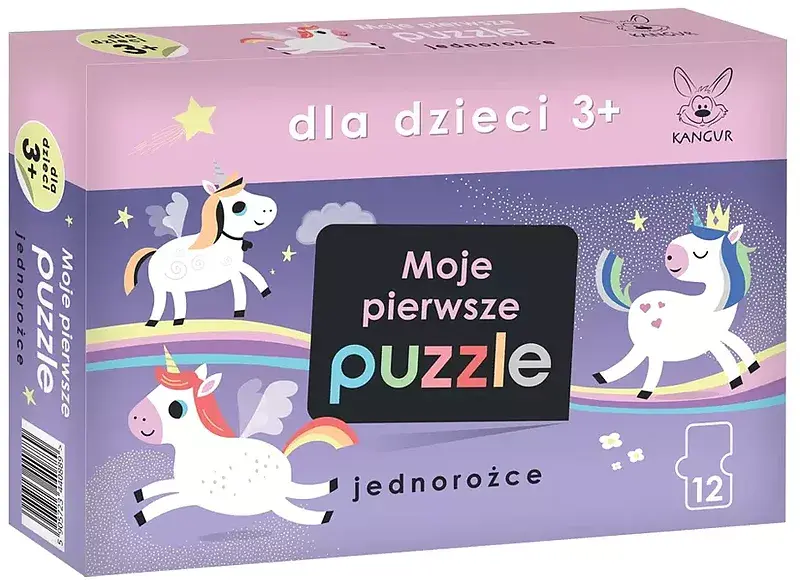 Moje pierwsze puzzle jednorożce