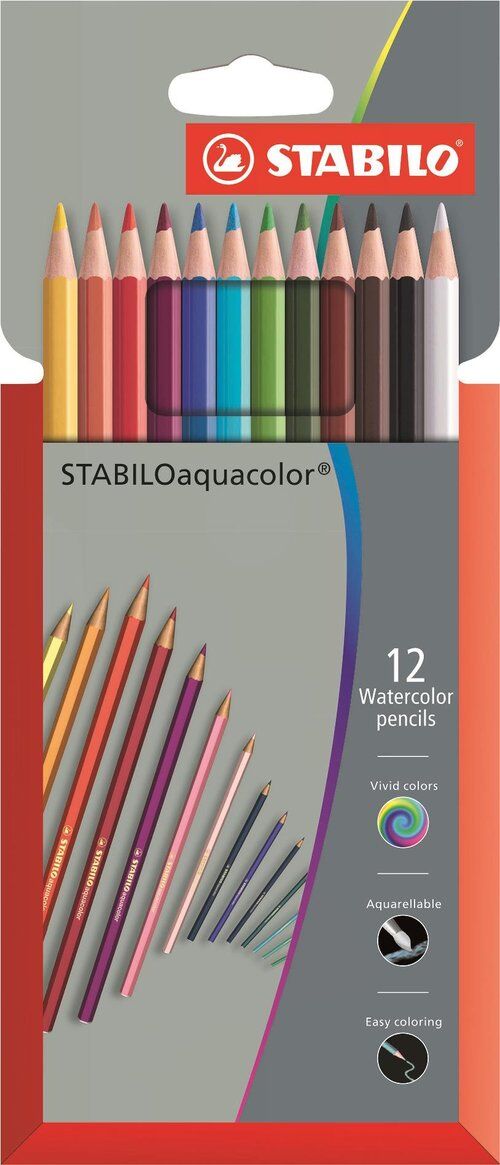 Kredki Aquacol 12 kolorów