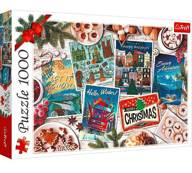 Puzzle 1000 Zimowe wspomnienia