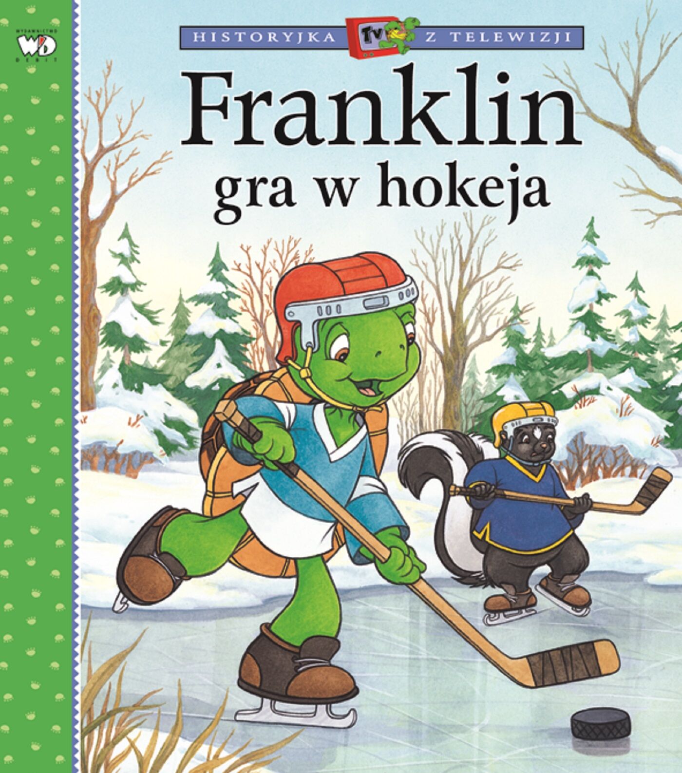 Franklin gra w hokeja