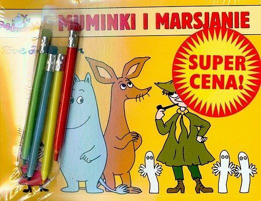 Zestaw komiksów Muminki. Muminki Tomy 4+5+6 (+ kredki ołówkowe - gratis)