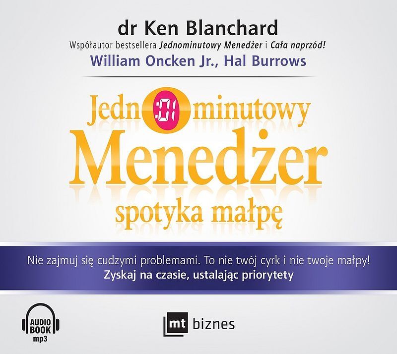 Jednominutowy Menedżer spotyka małpę (audiobook CD)
