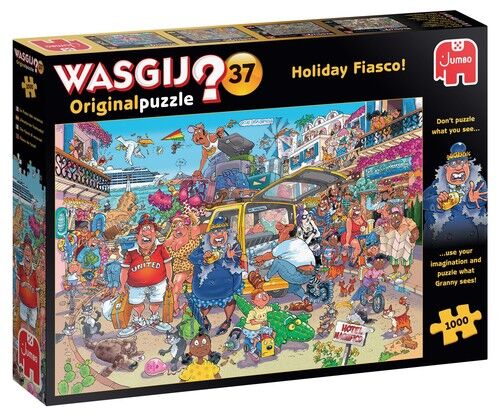 Puzzle 1000 Wasgij Original 37 Wakacyjne fiasko