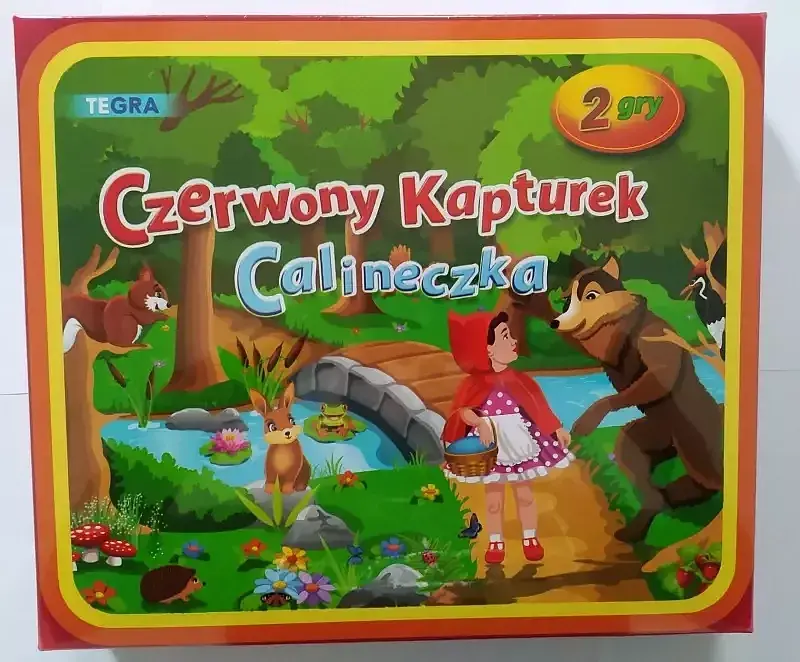 Gra czerwony kapturek i calineczka