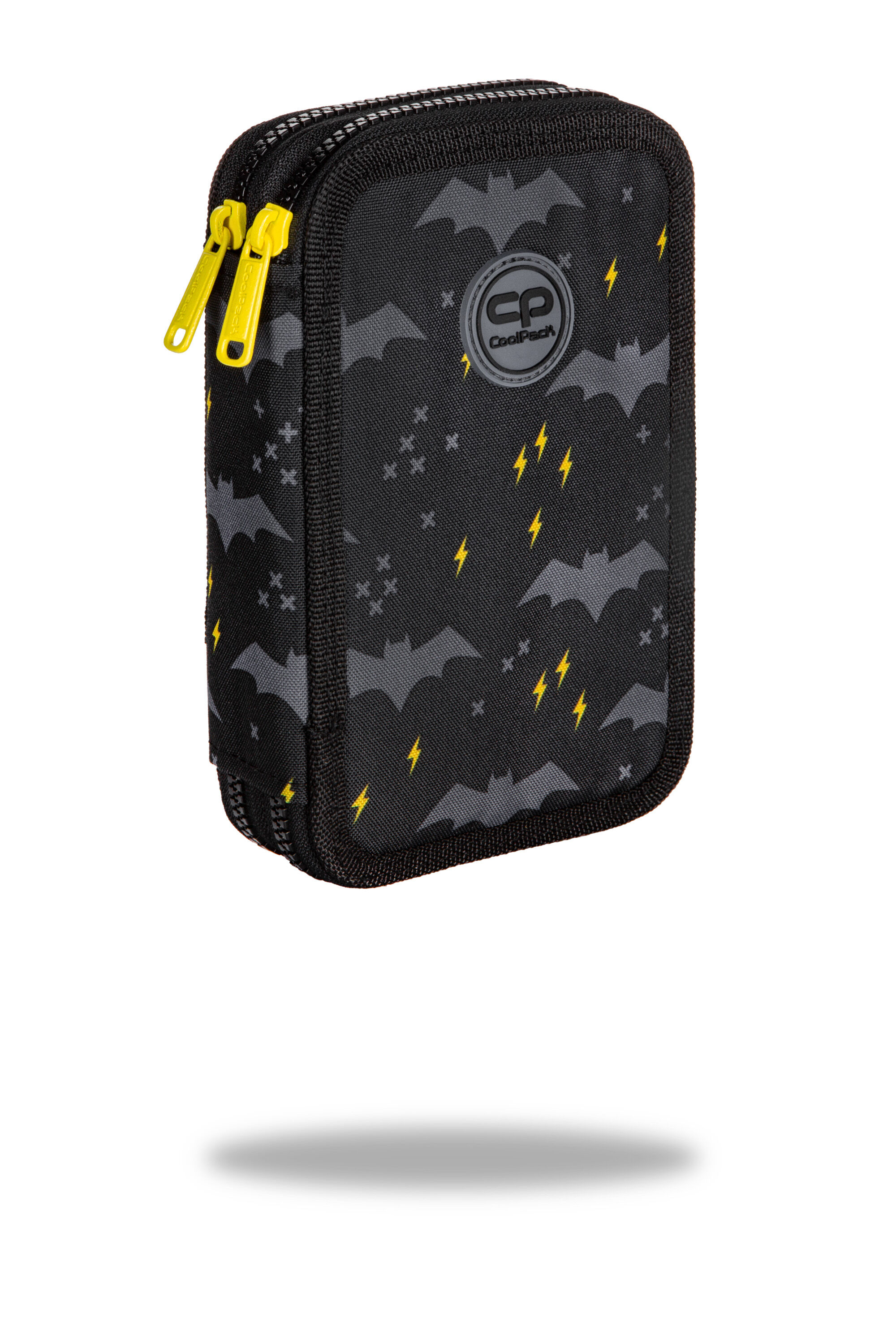 Piórnik 2-komorowy z wyposażeniem Coolpack jumper 3 dark night SK
