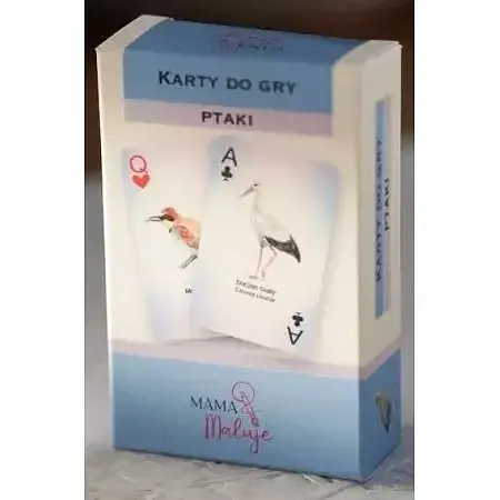 Karty do gry ptaki