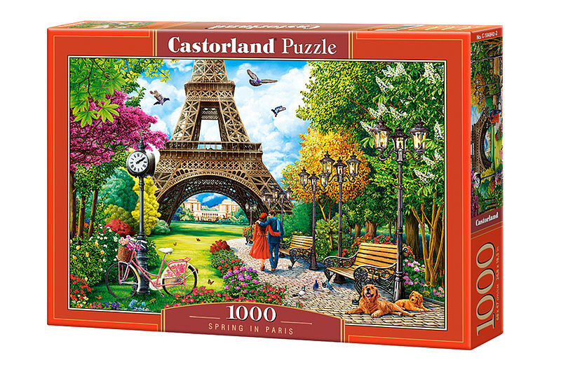 Puzzle 	Spring in Paris 1000